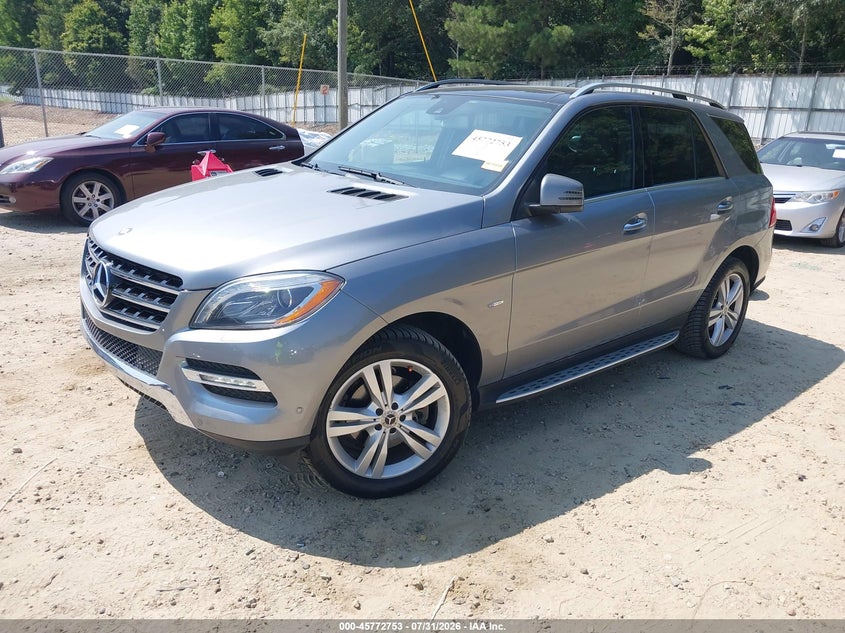 Vin: 4jgda5hb8ca071166, lot: 46271533, mercedes-benz ml 350 4matic 20122