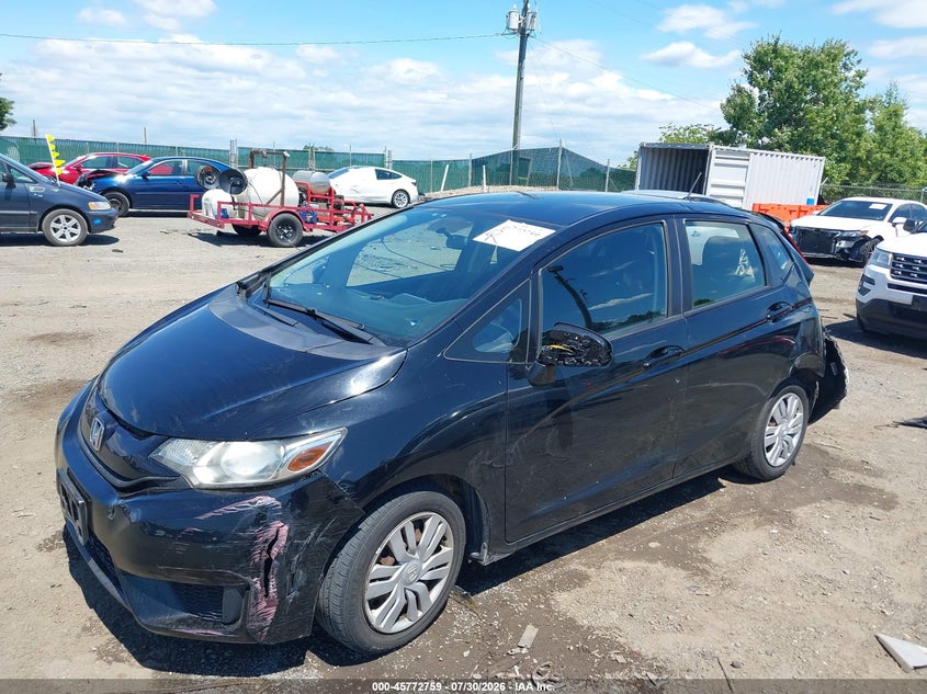 Vin: jhmgk5h57hs015714, lot: 46271539, honda fit lx 20172
