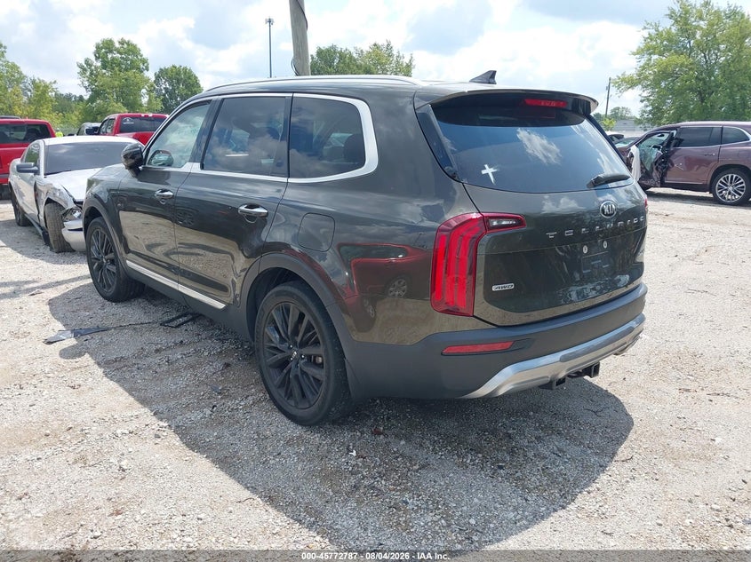 2020 KIA TELLURIDE auction photo 3