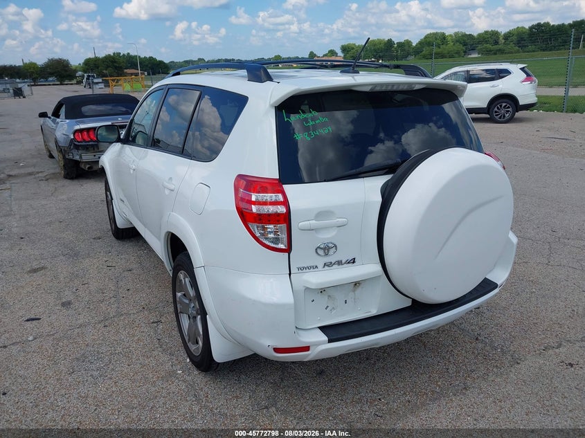 Vin: 2t3wf4dvxaw036488, lot: 46271578, toyota rav4 sport 20103