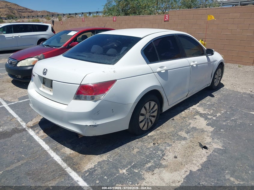 Vin: 1hgcp2f31aa053874, lot: 46271589, honda accord 2.4 lx 20104