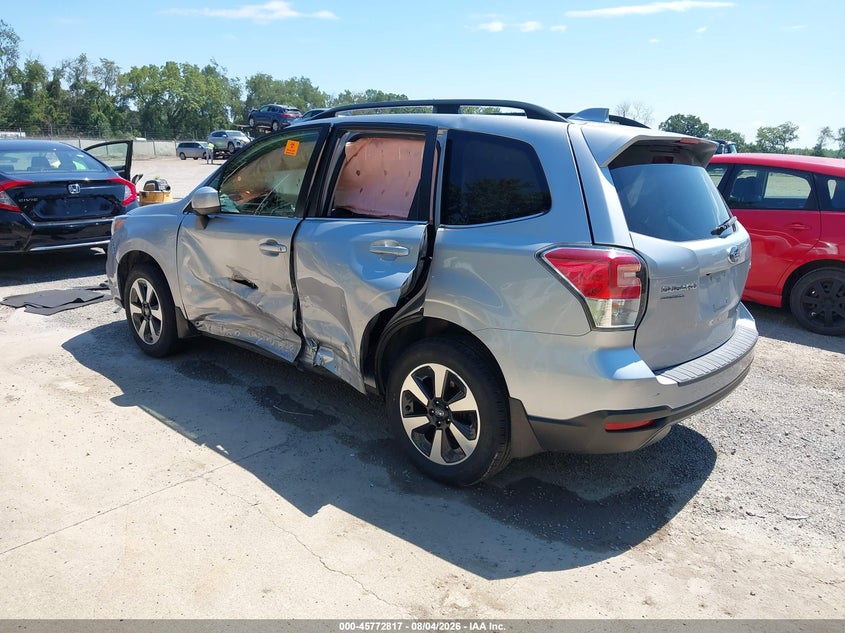 Vin: jf2sjajc9jh580129, lot: 46271597, subaru forester 2.5i limited 20183