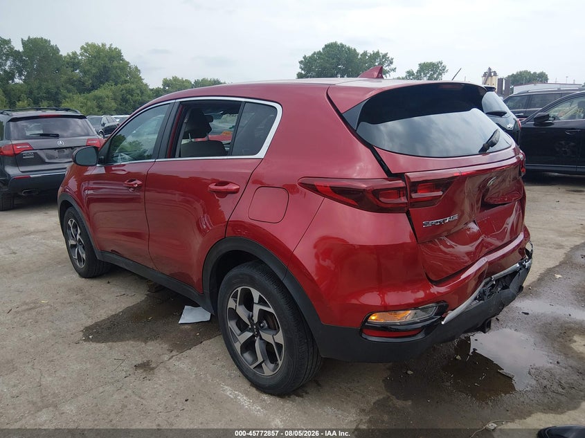 Vin: kndpm3acxl7714730, lot: 46271637, kia sportage lx 20203