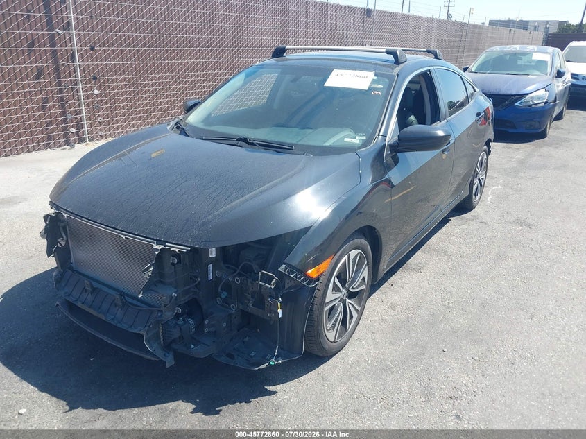 Vin: 19xfc1f77ge210785, lot: 46271640, honda civic ex-l 20162