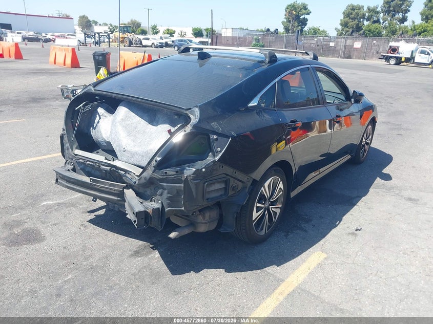 Vin: 19xfc1f77ge210785, lot: 46271640, honda civic ex-l 20164