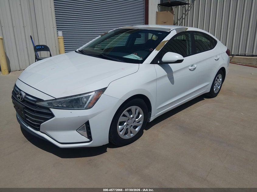 2019 Hyundai Elantra, Град, IAAI, VIN 5NPD74LF1KH492886 — фото 2