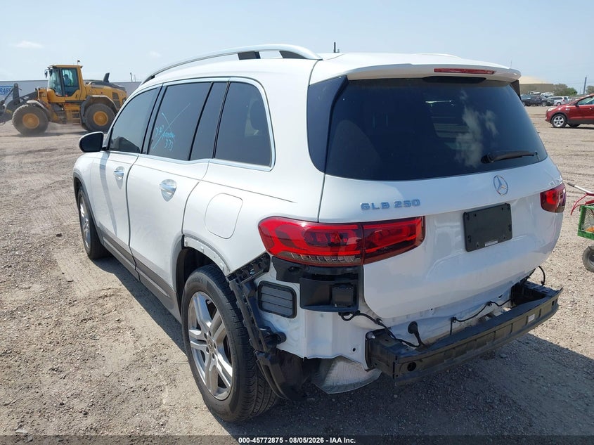 Vin: w1n4m4gb4nw194310, lot: 46271655, mercedes-benz glb 250 20223