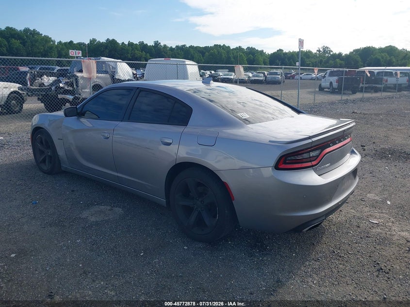 Vin: 2c3cdxct0jh150112, lot: 46271658, dodge charger r/t rwd 20183