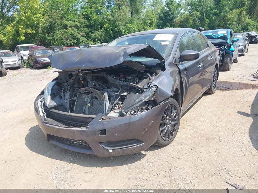 Vin: 3n1ab7ap6fy271357, lot: 46271667, nissan sentra sv 20152