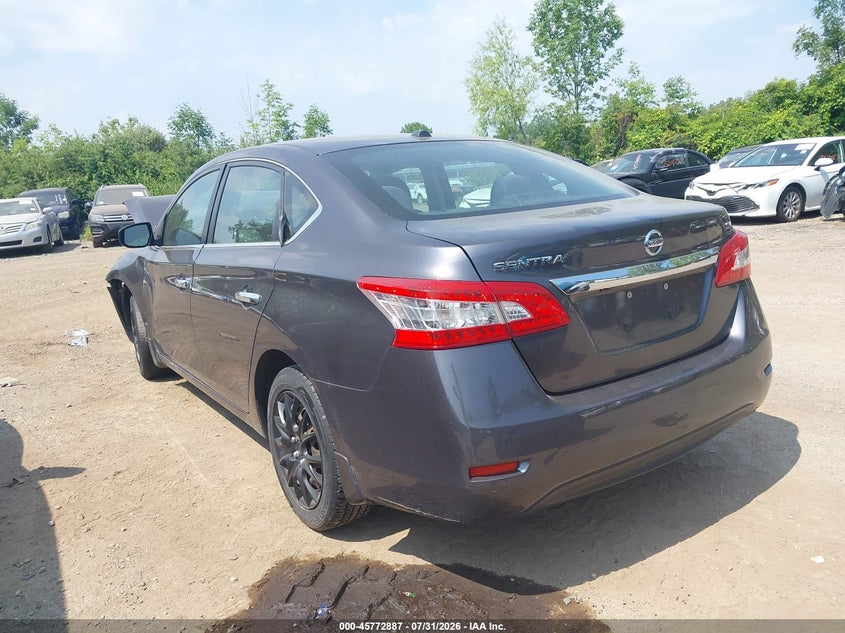 Vin: 3n1ab7ap6fy271357, lot: 46271667, nissan sentra sv 20153