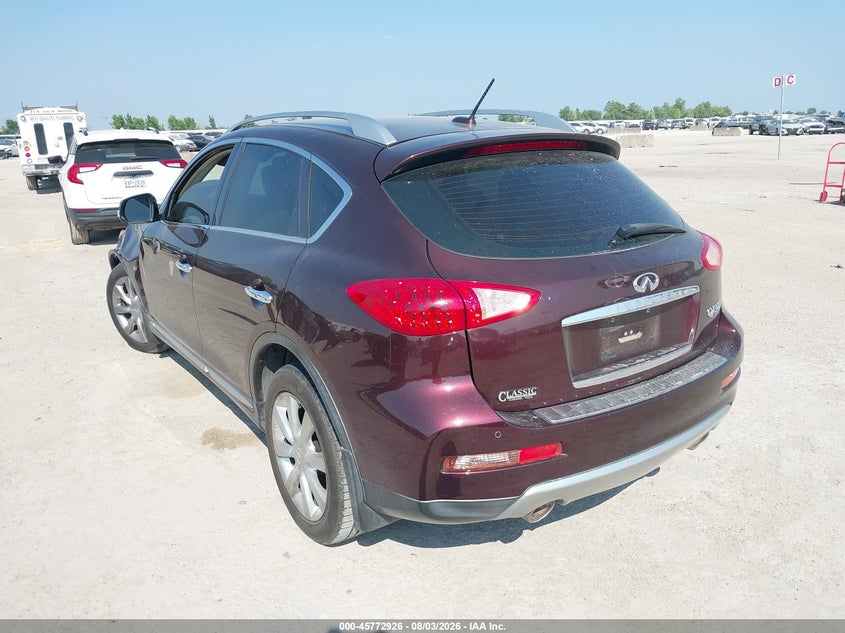 2016 INFINITI QX50 auction photo 3