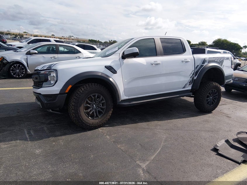 Vin: 1fter4lr4tle03348, lot: 46271711, ford ranger raptor 20262