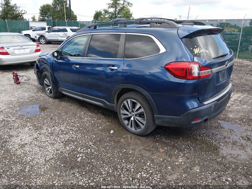 Vin: 4s4wmard9k3465061, lot: 46271718, subaru ascent touring 20193