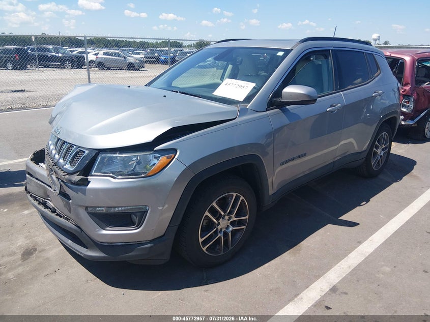 Vin: 3c4njcbb0kt819602, lot: 46271736, jeep compass sun and wheel fwd 20192