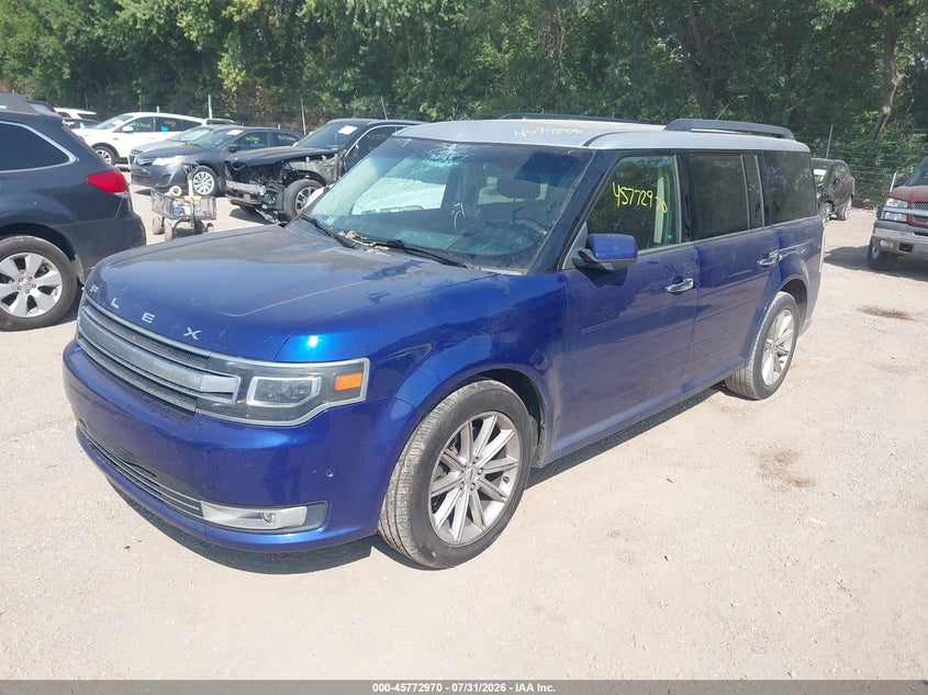 Vin: 2fmgk5d89fba19459, lot: 46271750, ford flex limited 20152