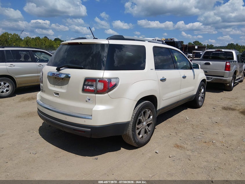 Vin: 1gkkrrkd1ej145086, lot: 46271758, gmc acadia slt-1 20144