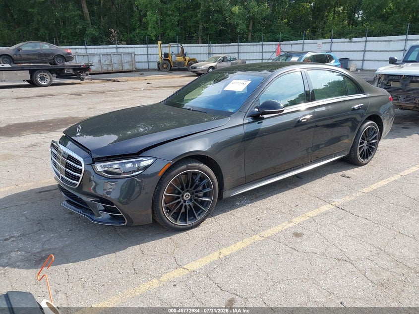 Vin: w1k6g7gb1ra262550, lot: 46271764, mercedes-benz s 580 4matic 20242