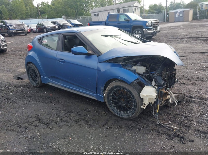 Vin: kmhtc6ae4gu262264, lot: 46271774, hyundai veloster turbo rally edition 2016 img_1