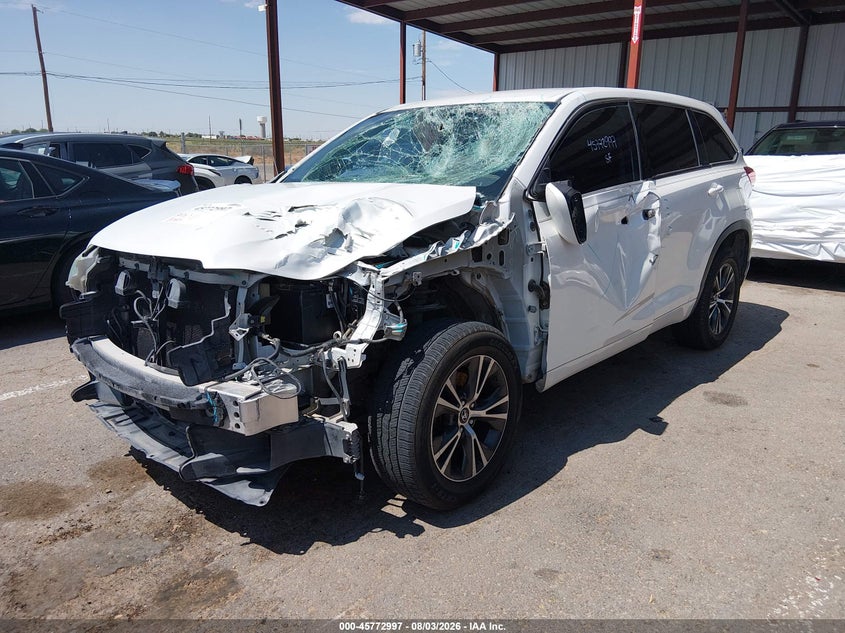 Vin: 5tdzzrfh3hs197351, lot: 46271777, toyota highlander le plus 20172