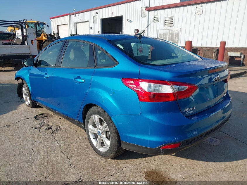 Vin: 1fadp3f21el217723, lot: 46271785, ford focus se 20143