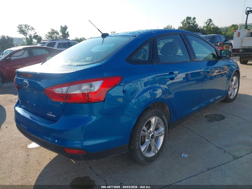 Vin: 1fadp3f21el217723, lot: 46271785, ford focus se 20144