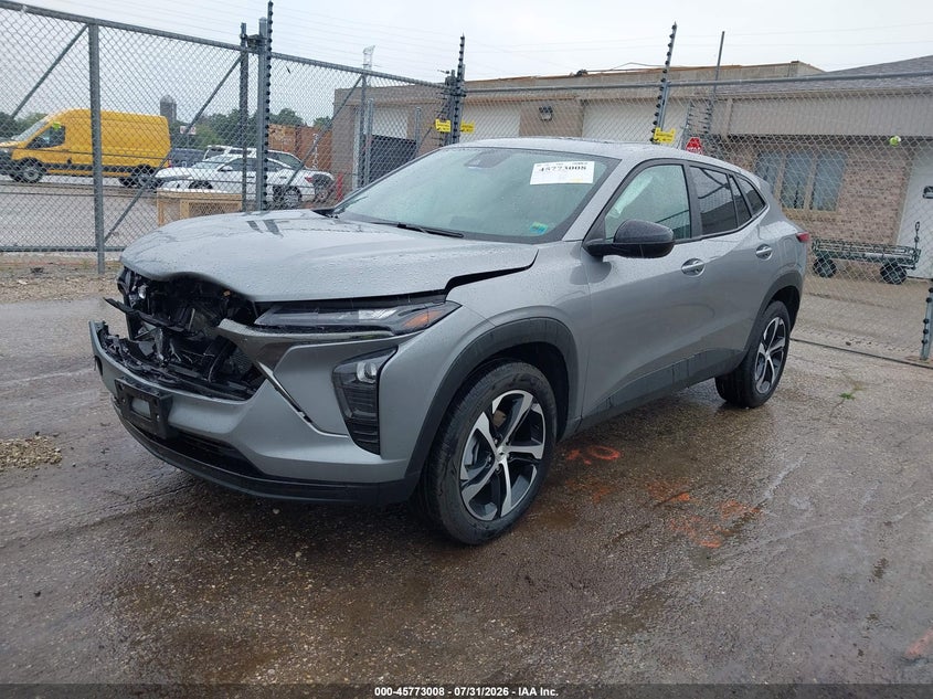 Vin: kl77lgep2sc344366, lot: 46271788, chevrolet trax fwd 1rs 20252