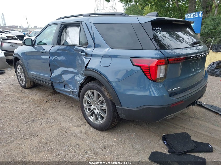 Vin: 1fmuk8dh4tga61367, lot: 46271808, ford explorer active 20263