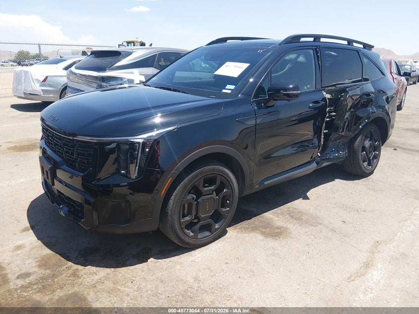 Vin: 5xyrkdjf8tg410328, lot: 46271824, kia sorento x-line sx prestige 20262