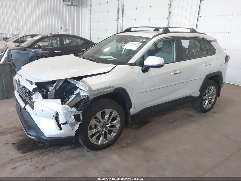 Vin: 2t3n1rfv2sw629817, lot: 46271896, toyota rav4 limited 20252