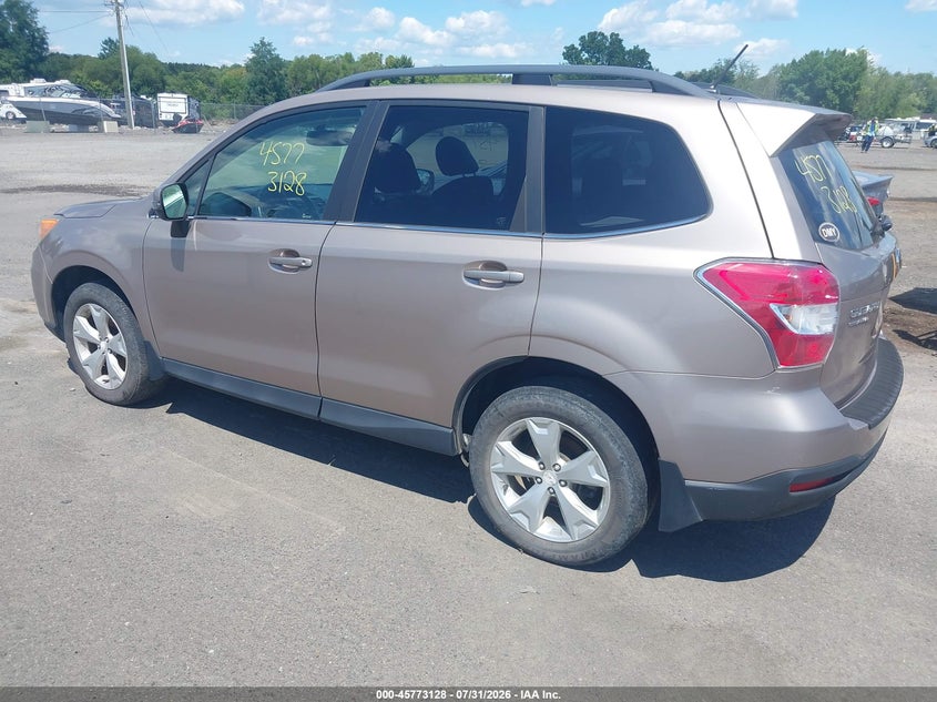 Vin: jf2sjamc6eh513845, lot: 46271908, subaru forester 2.5i touring 20143