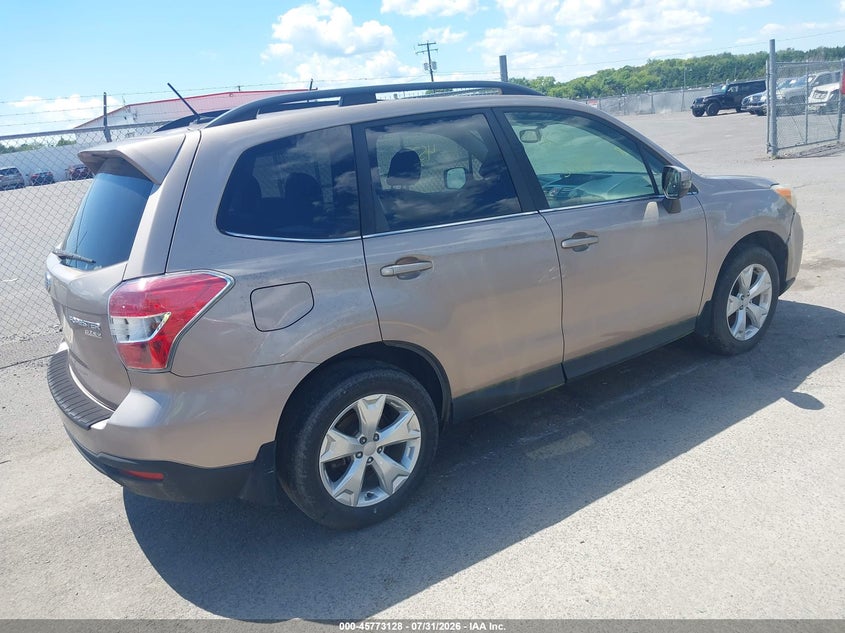 Vin: jf2sjamc6eh513845, lot: 46271908, subaru forester 2.5i touring 20144