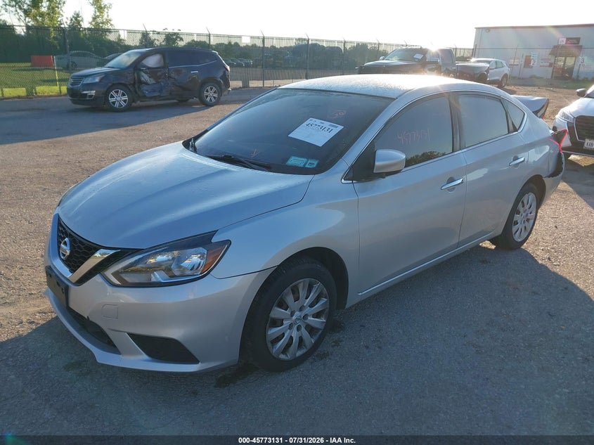 Vin: 3n1ab7ap8jy311558, lot: 46271912, nissan sentra s 20182