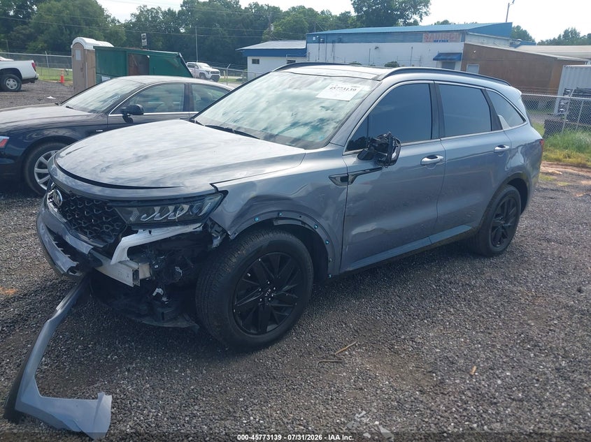 Vin: 5xyrl4lcxmg048567, lot: 46271919, kia sorento s 20212