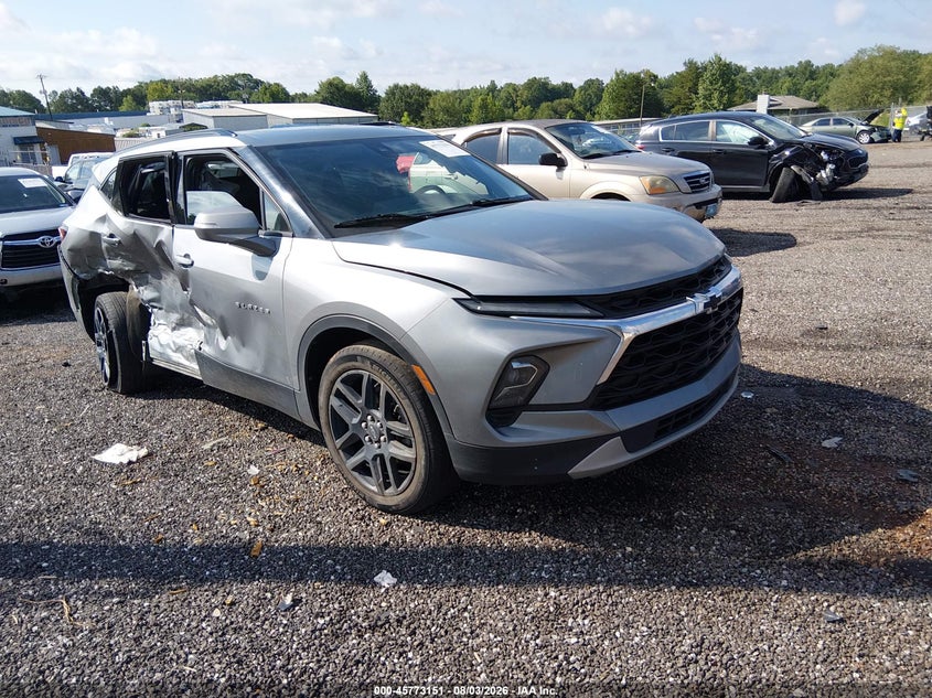 Vin: 3gnkbjrs5ps174654, lot: 46271931, chevrolet blazer awd 3lt 20231