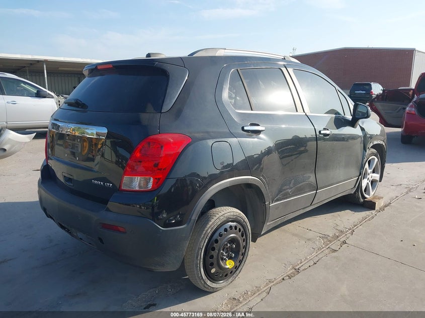 Vin: 3gncjnsb7fl214072, lot: 46271949, chevrolet trax ltz 20154