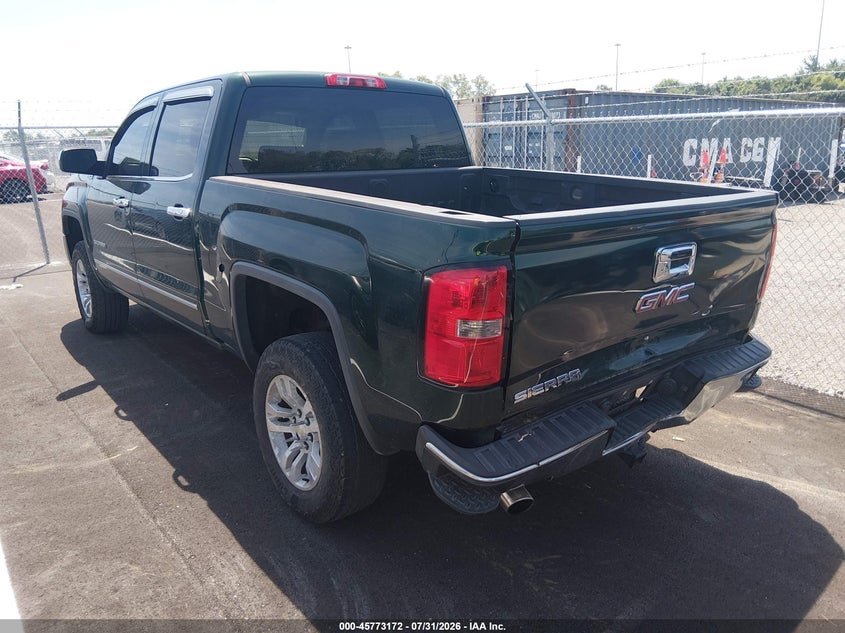 Vin: 3gtu2uec1fg394702, lot: 46271952, gmc sierra 1500 sle 20153