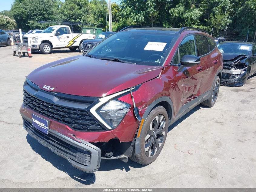Vin: 5xyk6cafxpg059024, lot: 46271955, kia sportage x-line 20232