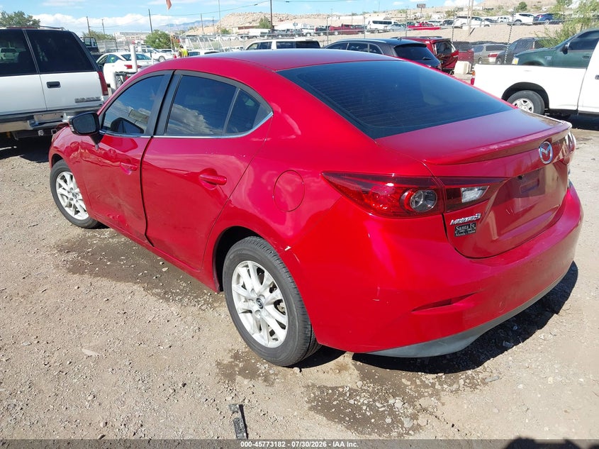 Vin: jm1bm1v79e1116159, lot: 46271962, mazda mazda3 i touring 20143