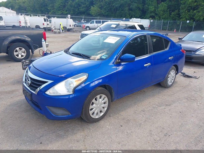 Vin: 3n1cn7ap0hl846312, lot: 46271963, nissan versa 1.6 sv 20172