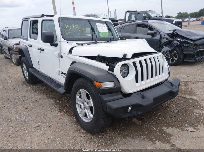 Vin: 1c4hjxdg9mw858778, lot: 46271970, jeep wrangler unlimited sport s 4x4 2021 img_1