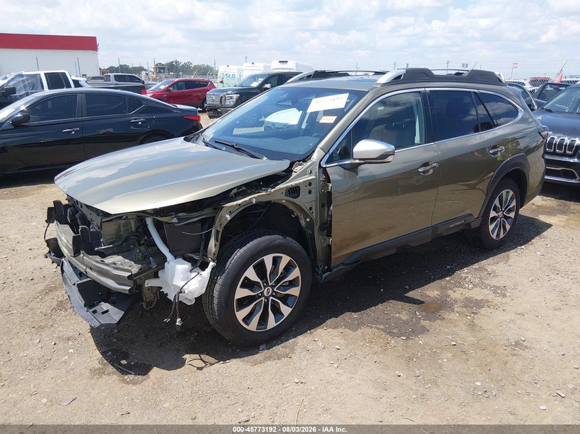 Vin: 4s4btapc6p3149085, lot: 46271972, subaru outback touring 20232