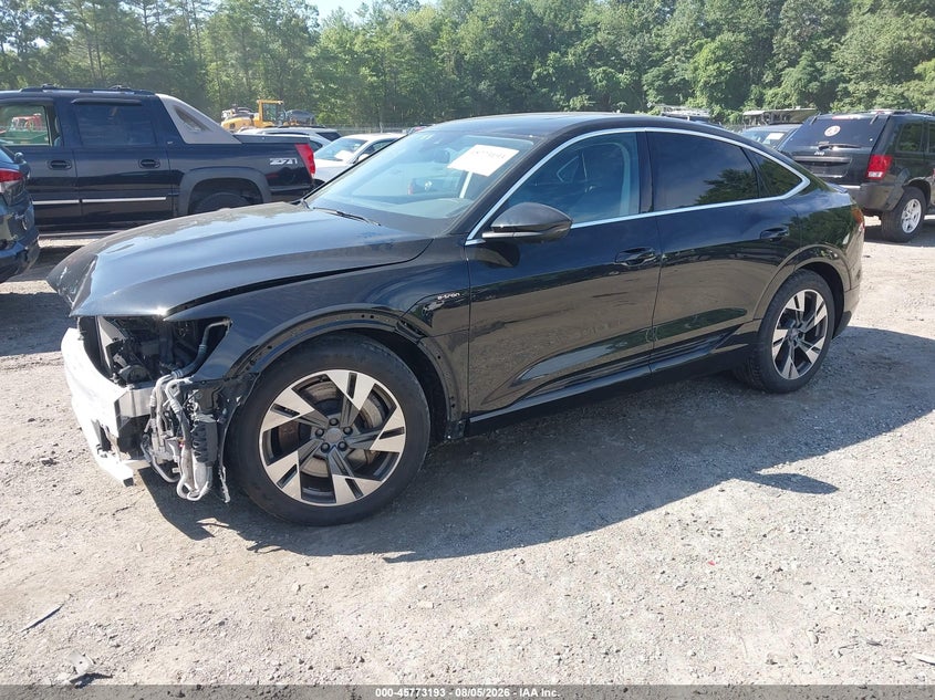 Vin: wa12aage5mb002070, lot: 46271973, audi e-tron sportback premium plus quattro 20212