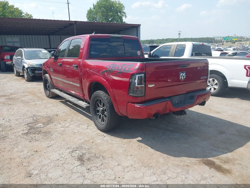 Vin: 1c6rr7nt0es217303, lot: 46271974, ram 1500 laramie 20143