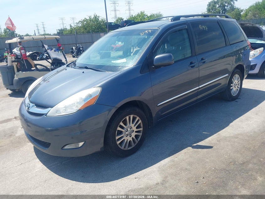 Vin: 5tddk4cc6as034032, lot: 46271977, toyota sienna limited 20102