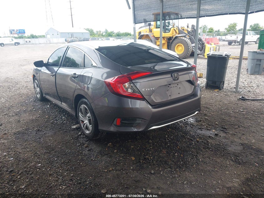 Vin: 2hgfc2f63kh533131, lot: 46271981, honda civic lx 20192