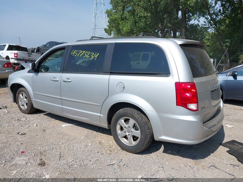 Vin: 2c4rdgcg4cr183734, lot: 46272014, dodge grand caravan sxt 20123
