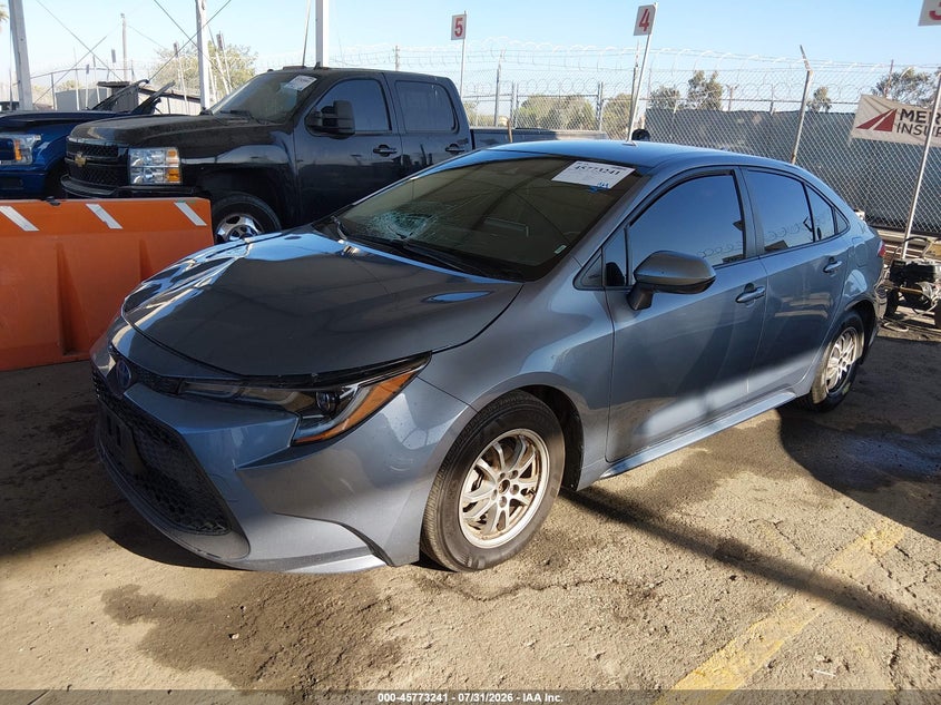 2022 Toyota Corolla, Front End, IAAI, VIN JTDEAMDEXNJ057064 — photo 2