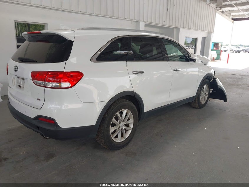 Vin: 5xypg4a39hg219037, lot: 46272030, kia sorento 2.4l lx 20174