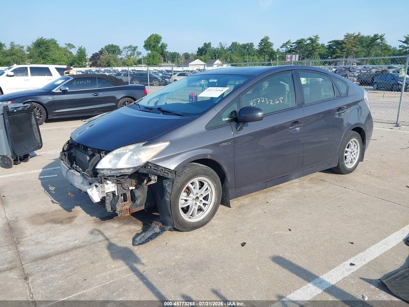 2012 TOYOTA PRIUS auction photo 2