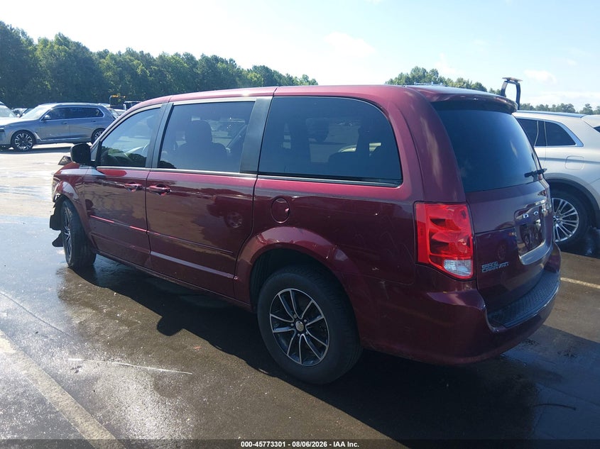 Vin: 2c4rdgcg6hr639661, lot: 46272081, dodge grand caravan sxt 20173